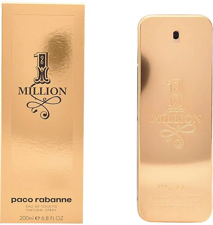 Kvepalai vyrams Paco Rabanne 1 Million EDT, 200 ml