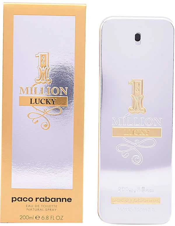 Paco Rabanne 1 Million Lucky EDT tualetinis vanduo vyrams, 200 ml