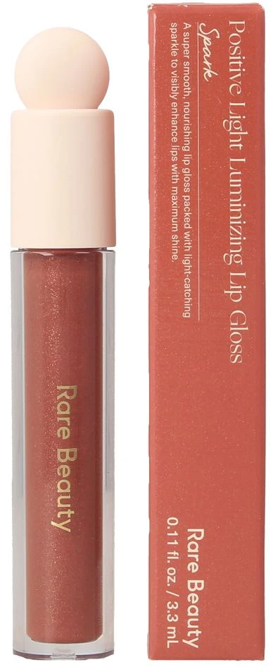 Rare Beauty Positive Light Luminizing Lūpų blizgis, atspalvis: Spark, 3.3 ml