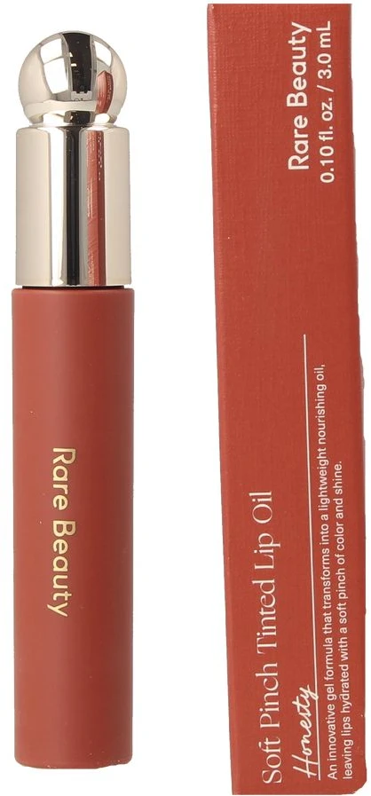 Rare Beauty Soft Pinch Tinted Lip Oil lūpų aliejus, atspalvis: Honesty, 3 ml