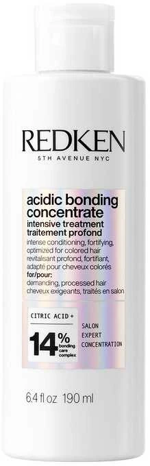 Redken Acidic Bonding Concentrate Intensive Treatment Koncentruota intensyvaus veikimo atkuriamoji priemonė plaukams, 190 ml