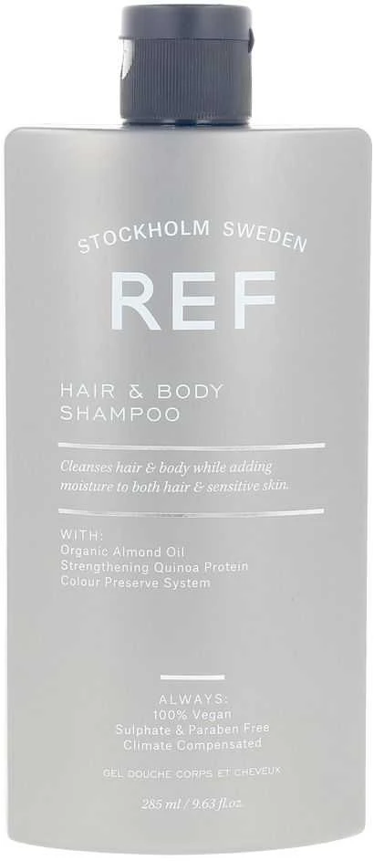 REF Hair & Body Dušo želė & Šampūnas 2-In-1 Vegan, 285 ml