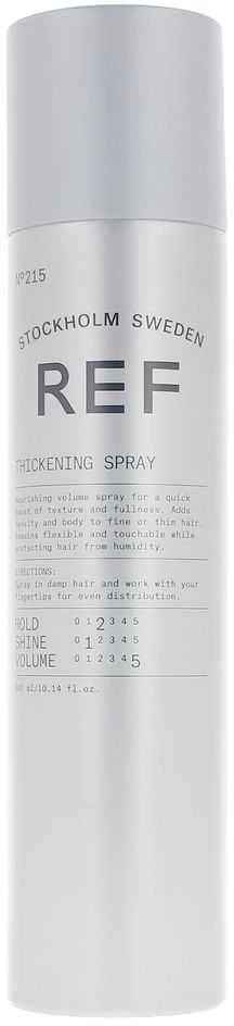 REF Volume & Bodifying No.215 Vegan Plaukų lakas Storinamoji, lengvos fiksacijos priemonė, 300 ml