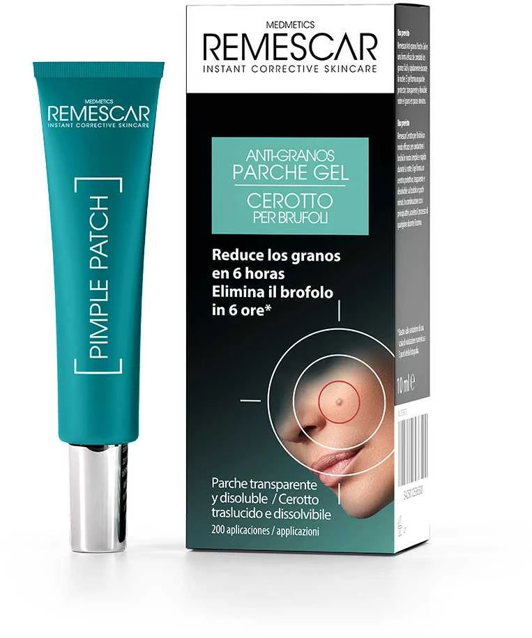 Remescar Anti-Pimple Patch Gel kremas-gelis, skirtas kovoti su akne ir spuogais, 10 ml
