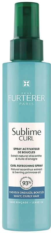 "René Furterer Sublime Curl Curl Activator" purškiklis apsaugantis plaukus nuo karščio 150ml
