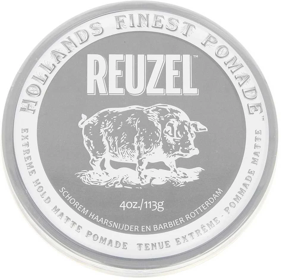 Plaukų formavimo vaškas Reuzel Extreme Hold Matte Pomade - Pomada plaukams, 113g