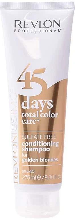 Revlon Revlonissimo 45 dienų kondicionuojantis šampūnas "Golden Blondes" 275ml