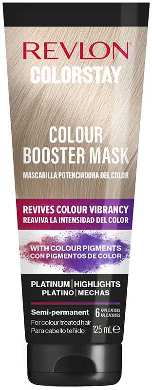 Revlon Colorstay Mascarilla Potenciadora Del Color Platinum, 125 ml