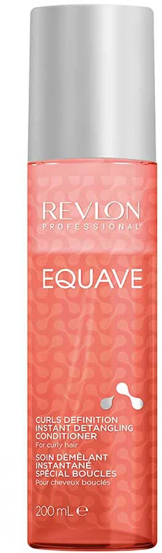 Revlon Professional Equave Curls Definition Instant Detangling Conditioner purškiamas dvifazis kondicionierius garbanotiems plaukams, 200 ml