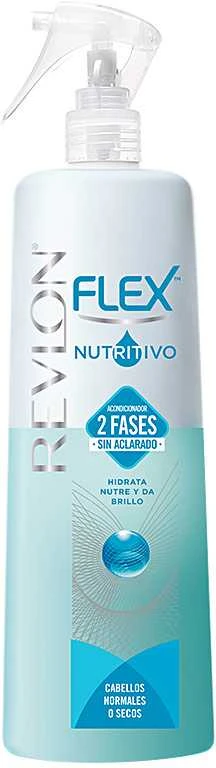 "Revlon Flex 2 Stage No Rinse Conditioner Normal Plaukų lakas"nenuplaunamas purškiamas kondicionierius 400 ml
