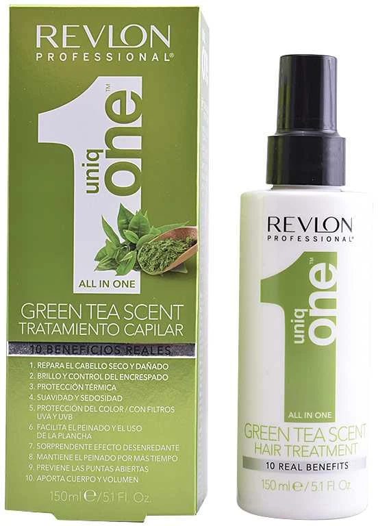 "Revlon Uniq One Treatment Žalias Tea" nenuplaunama kaukė plaukams 150ml