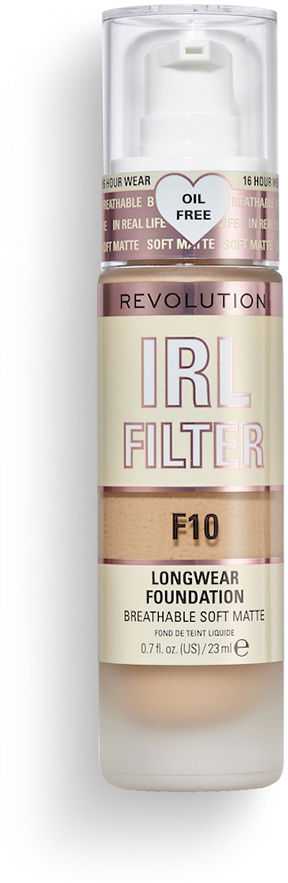 Revolution Make Up Pagrindo Fondas Irl Filter F10 23ml