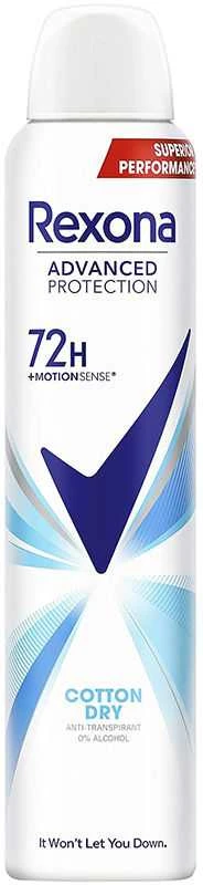 Rexona Advanced Protection Cotton Dry purškiamas dezodorantas