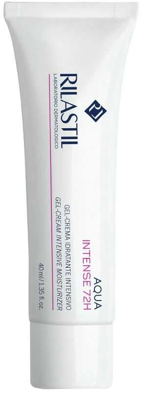 Rilastil Aqua Intense 72H Gel Intensive Moisturizing Kreminis, 40 ml