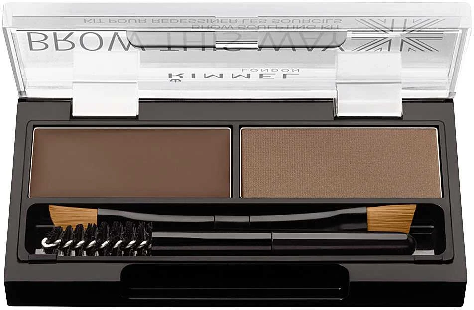 Rimmel Brow This Way antakių formavimo rinkinys 002 Mid Brown