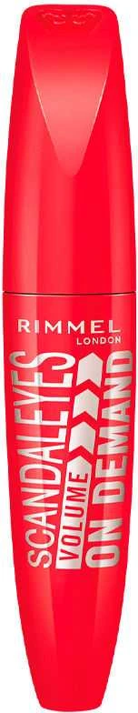 Rimmel London Scandaleyes Apimties suteikiantis On Demand blakstienų tušas juodas