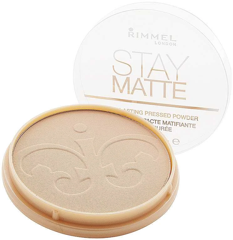 "Rimmel London Stay Matte" ilgai išliekanti presuota pudra 006