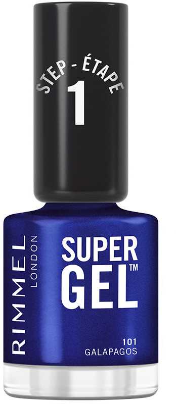 Rimmel London Super Gel Esmalte De Uñas 101-Galapagos, 12 ml