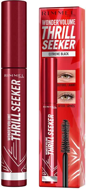 Rimmel London Wonder 'volume Thrill Seeker blakstienų tušas juodai rudas 8ml