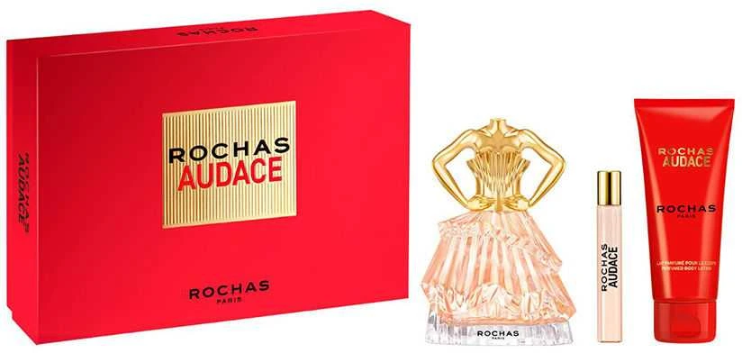 Rochas Audace Eau De Perfume Purškiklis, 90 ml Set 3 Pieces