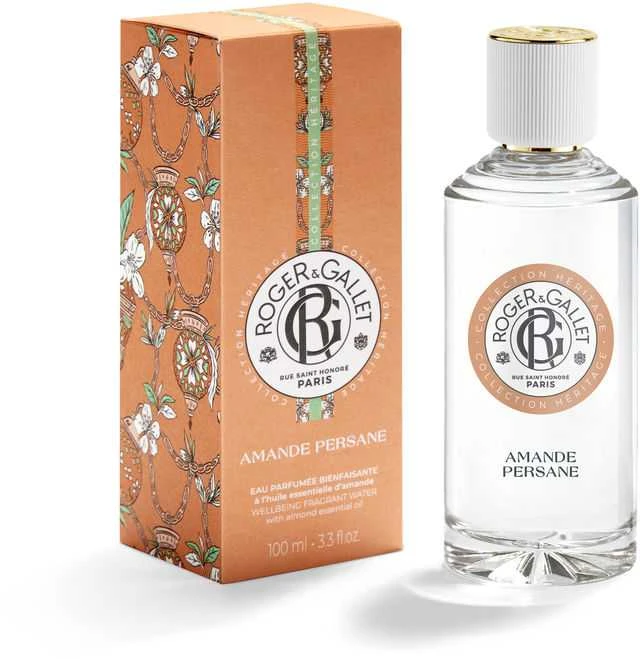 Roger & Gallet Roger &Gallet Persian Almond Wellbeing Fragrant Vanduo, 100 ml