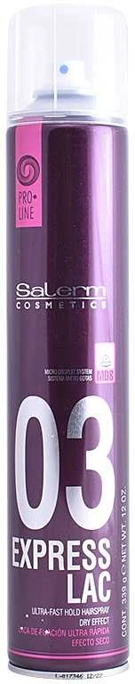 Salerm Cosmetics Proline 03 Express Lac purškiklis 650ml