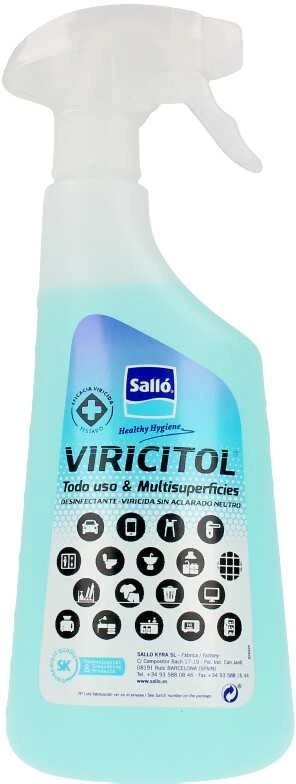 Dezinfekcinis purškalas Viricitol Salló Daugkartinis naudojimas (750 ml)