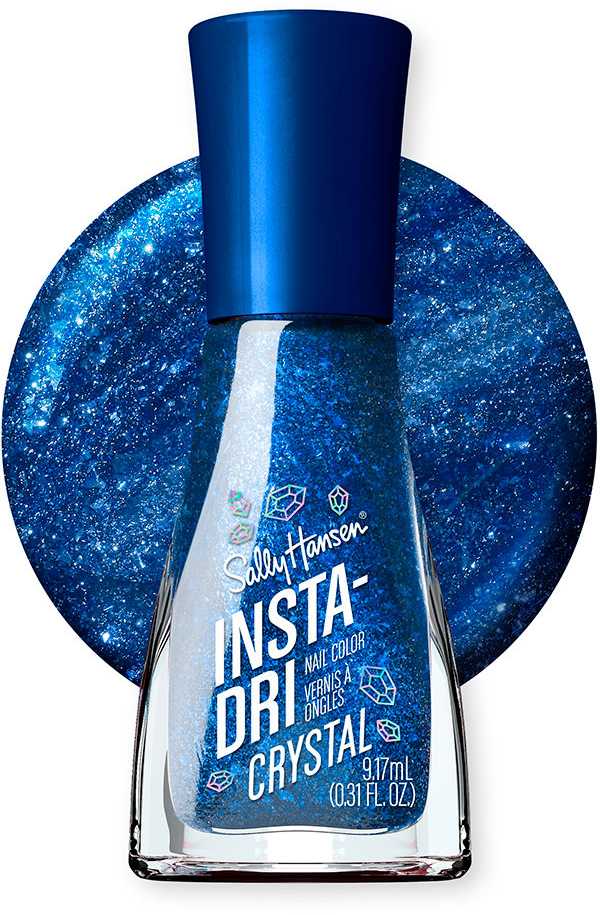 Sally Hansen Insta-Dri Chrome Color De Uñas 123-Cpbalt Mėlyna, 9 ml