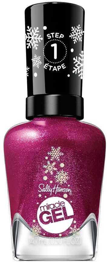 Sally Hansen Miracle Gel Holiday Esmalte De Uñas 923-Sugar Plum Kisses 9,, 17 ml