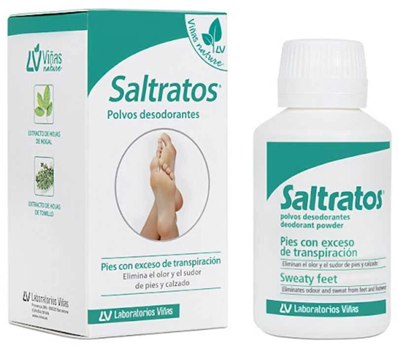 Saltratos dezodorantinė pudra su pakuote