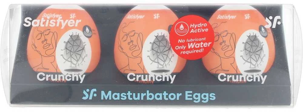 „Satisfyer SATISFYER“_Masturbatorius Kiaušinis 3xTraškus kiaušinio formos masturbatorius