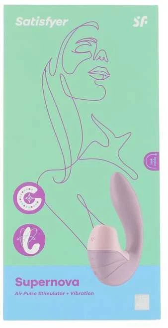 SATISFYER SUPERNOVA SENOS ROŽĖ