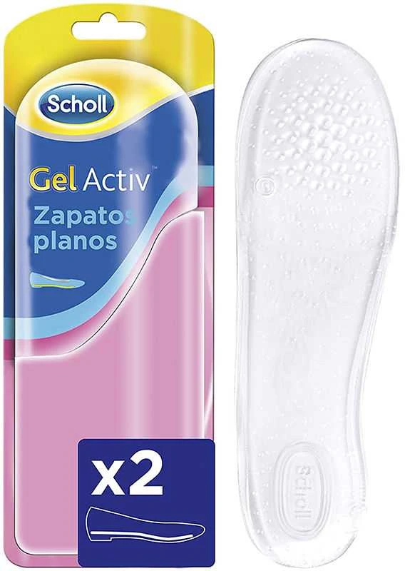 Scholl GelActiv permatomas vidpadis plokščiapadžiams