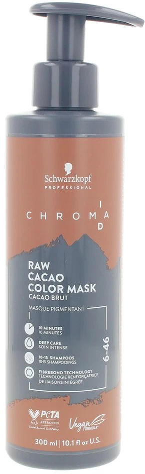Schwarzkopf Chroma Id Bonding Color Mask 6-46-Cacao Puro, 300 ml