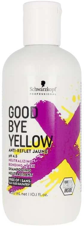 Schwarzkopf Goodbye Geltona spalvą Neutralizuojantis šampūnas 300ml