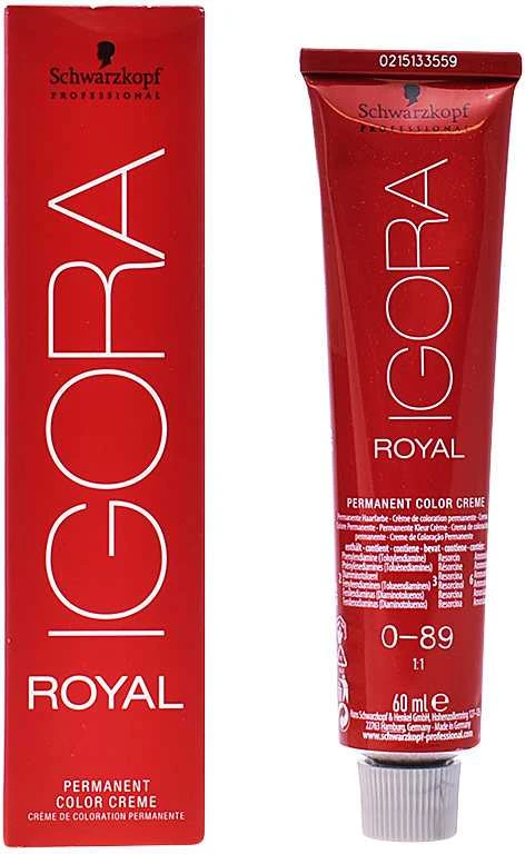Schwarzkopf Igora Royal ilgalaikio poveikio plaukų dažai 60 ml - 0-89