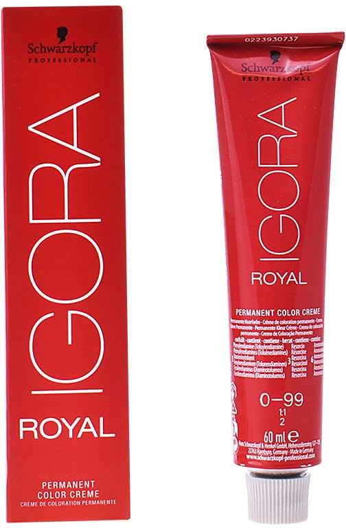 Schwarzkopf Igora Royal ilgalaikio poveikio plaukų dažai 60 ml - 0-99