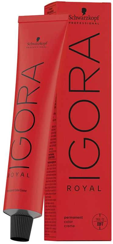 Schwarzkopf Igora Royal ilgalaikio poveikio plaukų dažai 60 ml - 7-4