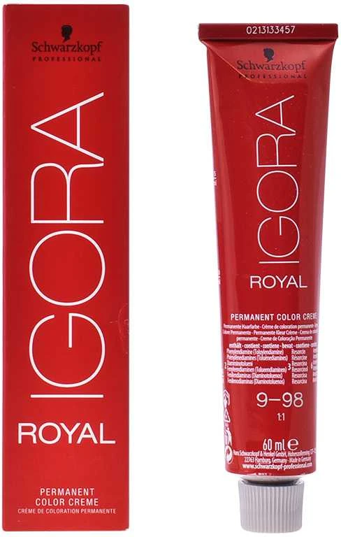 Schwarzkopf Igora Royal ilgalaikio poveikio plaukų dažai 60 ml - 9-98