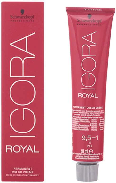 Schwarzkopf Igora Royal ilgalaikio poveikio plaukų dažai 60 ml - 9,5-1