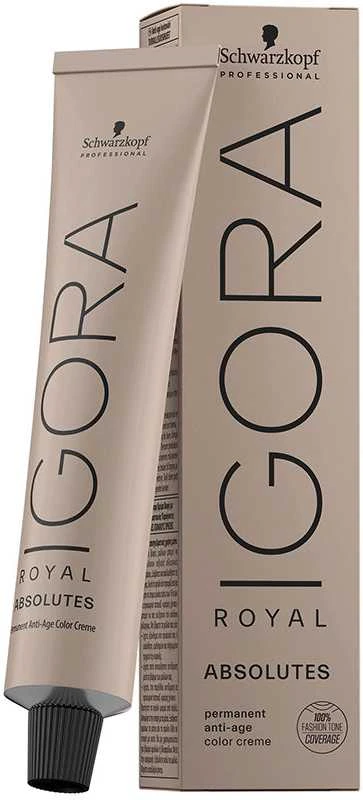 Schwarzkopf Igora Royal Absolutes ilgalaikio poveikio žilų plaukų dažai 60 ml - 9-60