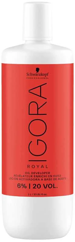 Aktyvatorius Schwarzkopf Professional Igora Royal Oil Developer 6% 1000 ml