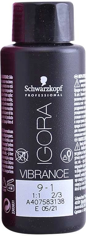 Schwarzkopf Igora Vibrance Tone On Tone plaukų dažai 60ml - 9-1