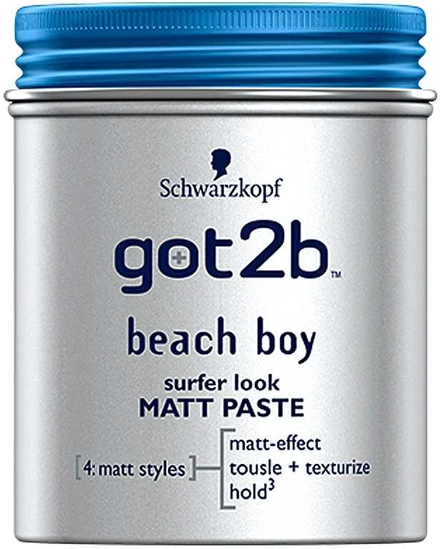 Schwarzkopf Got2b Beach Boy matinė pasta banglentininko įvaizdžiui, 100 ml