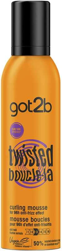 Schwarzkopf Got2b „Twisted Perfect Curls“ putos, 250 ml