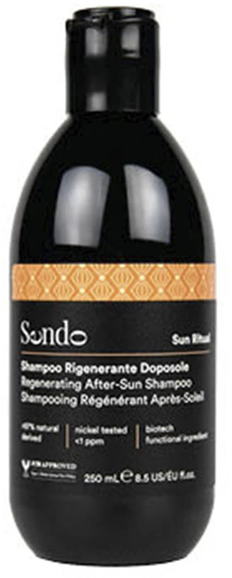 SENDO Sun Ritual Atkuriamasis šampūnas plaukams po saulės vonių 250ml