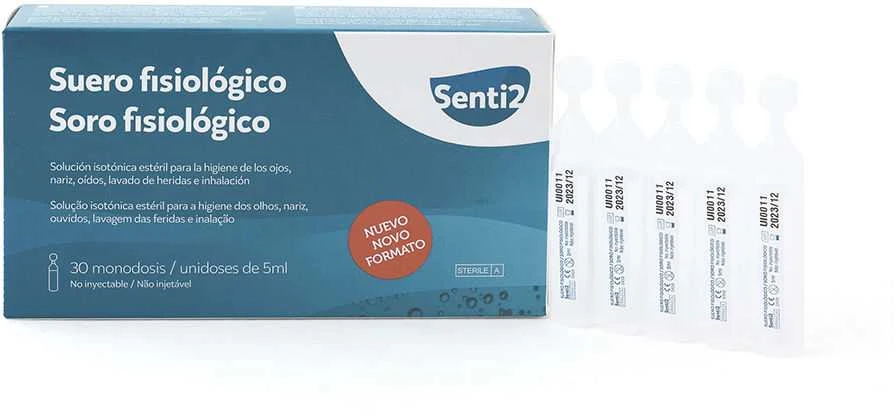 Fiziologinis tirpalas Senti2 Viena dozė 5 ml (30 uds)