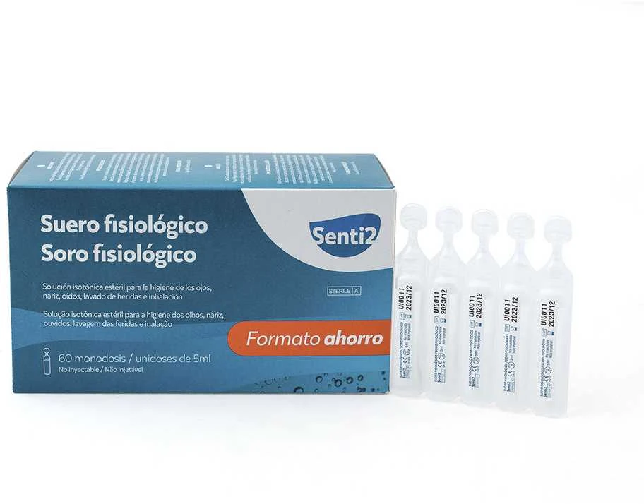 Fiziologinis tirpalas Senti2 5 ml 60 vnt.