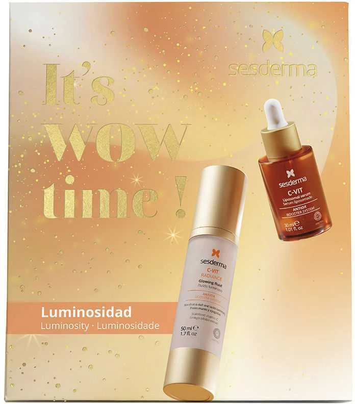 Sesderma It's Wow Time - švytėjimo suteikiantis rinkinys, 2 vnt.