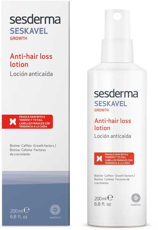 Sesderma Seskavel HGF rutulinės ampulės nuo plaukų slinkimo, 30x4 ml